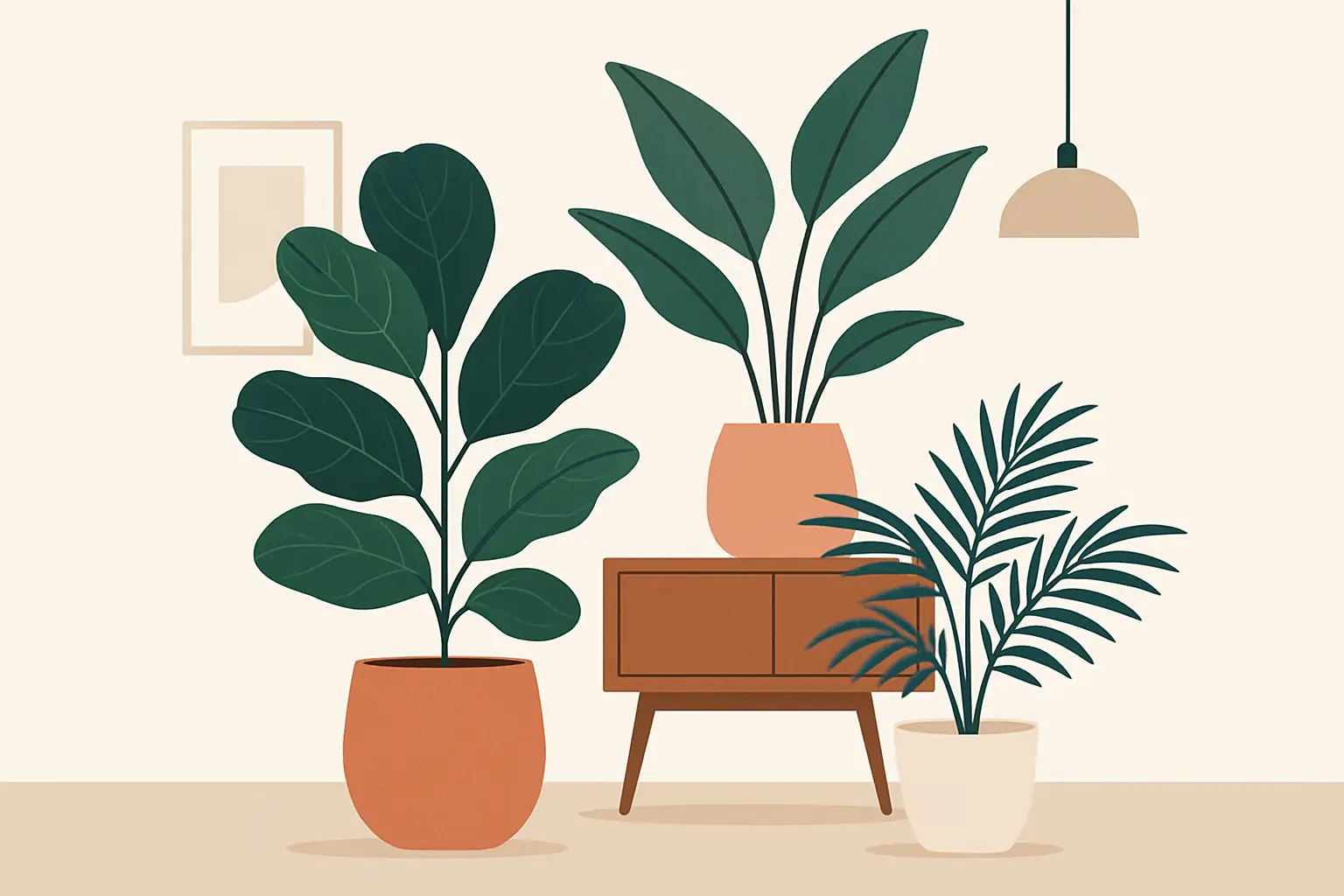 Piante da interno scenografiche: scegli e abbina