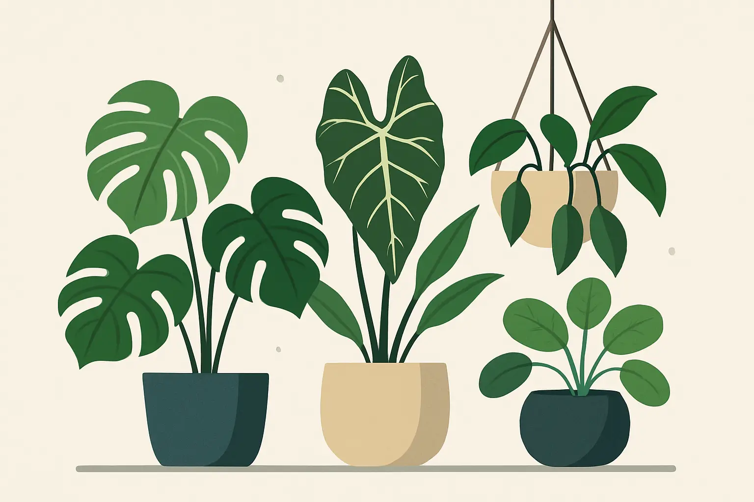 Piante verdi rare in appartamento: scelte smart