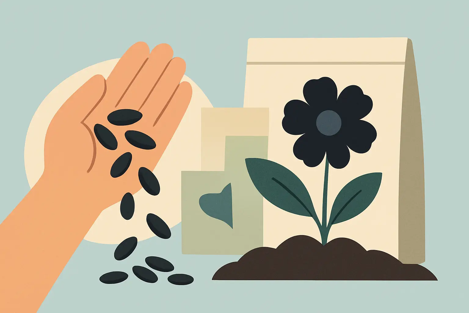 Semi di fiori neri rari: cosa sapere davvero