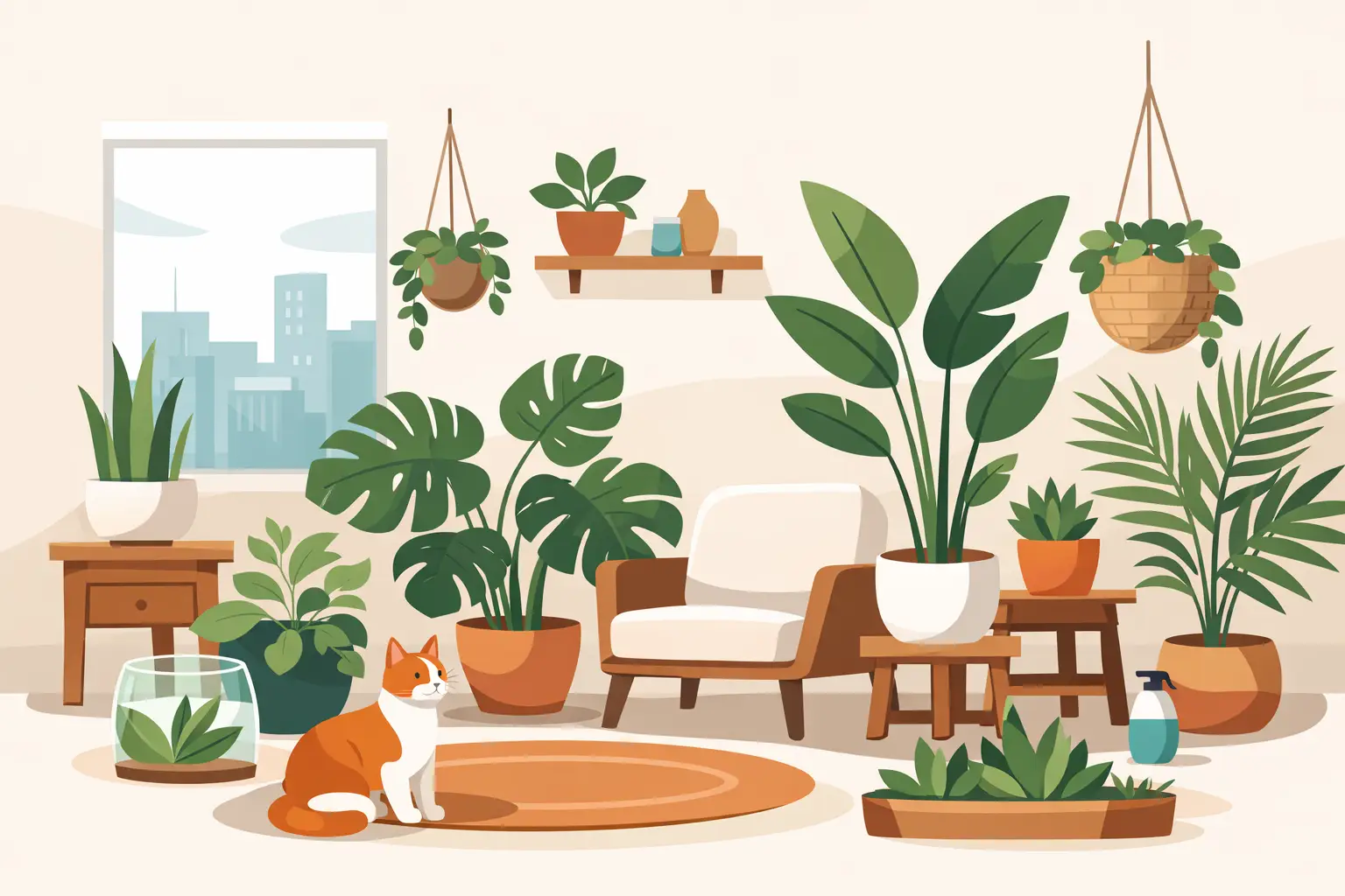 Piante pet friendly per casa urban jungle