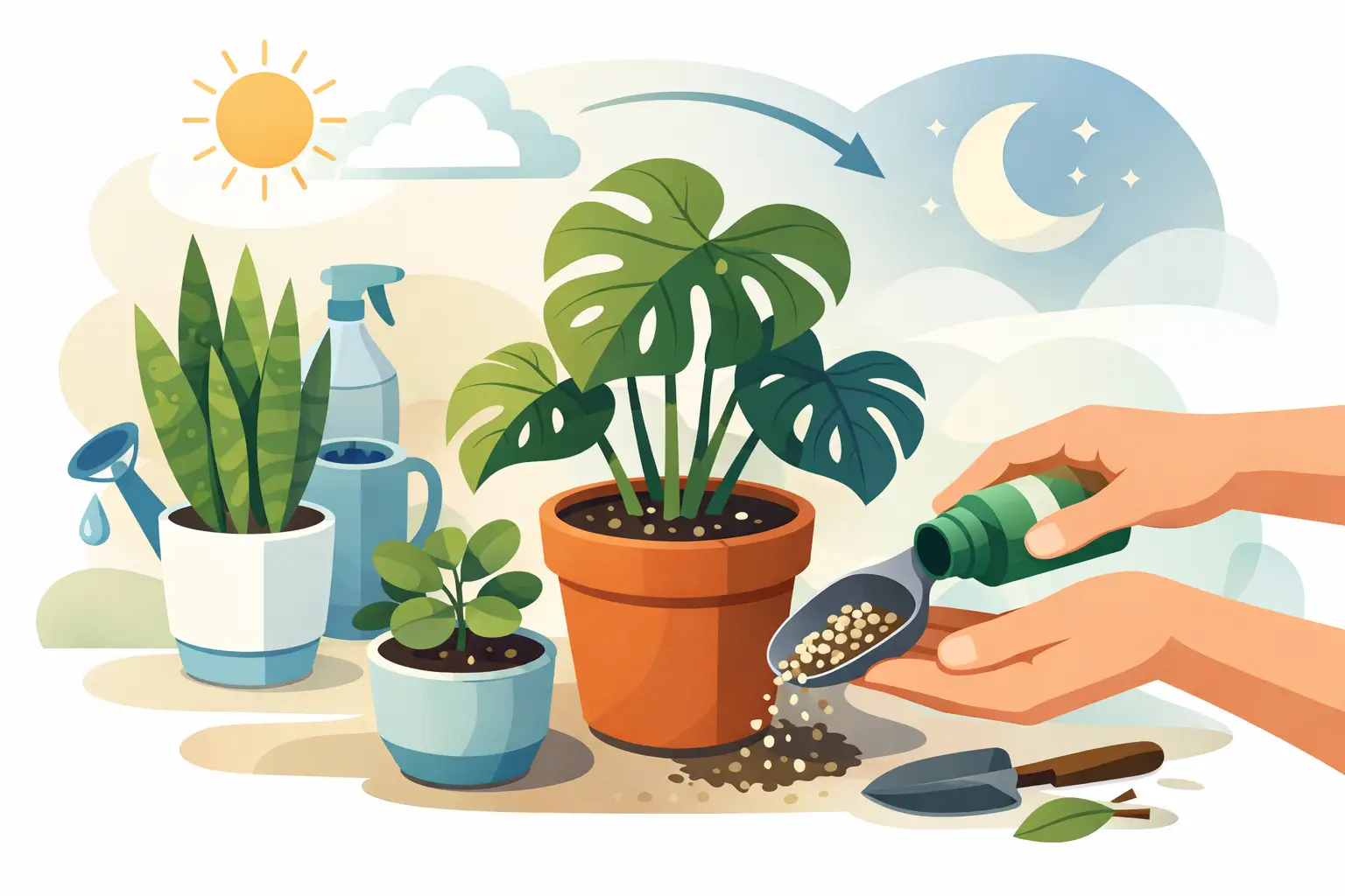 Quando concimare le piante da interno 7 Quando concimare le piante da interno