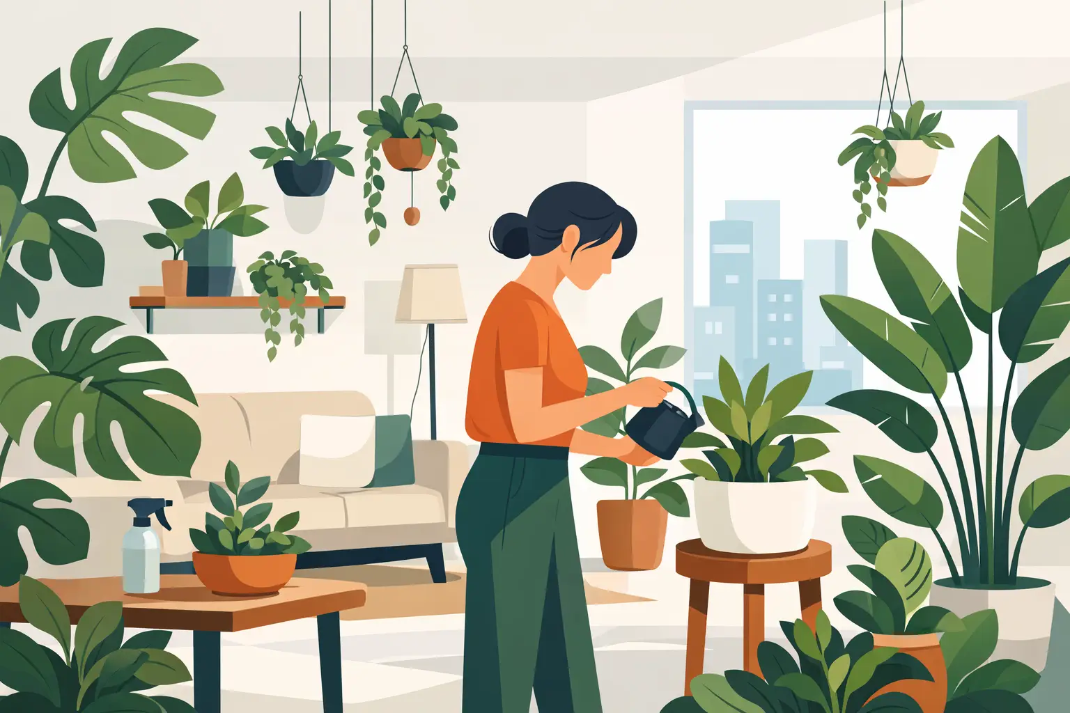 Urban jungle in casa: come crearla bene