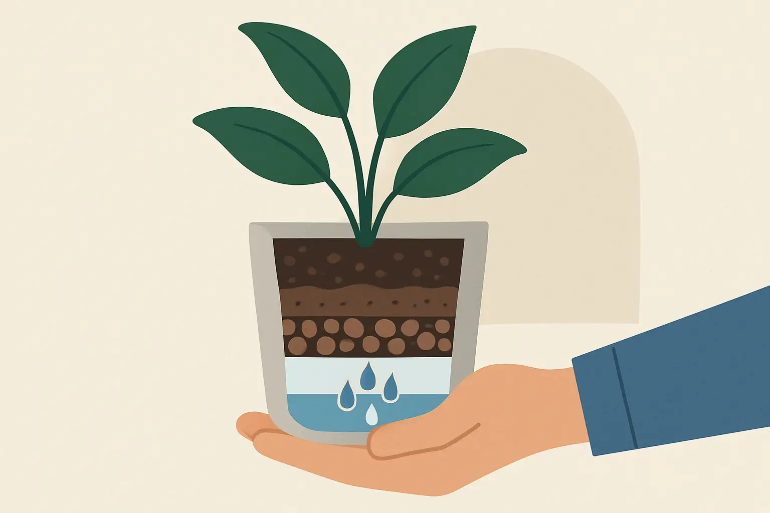 Vaso con drenaggio per interni: sceglilo bene