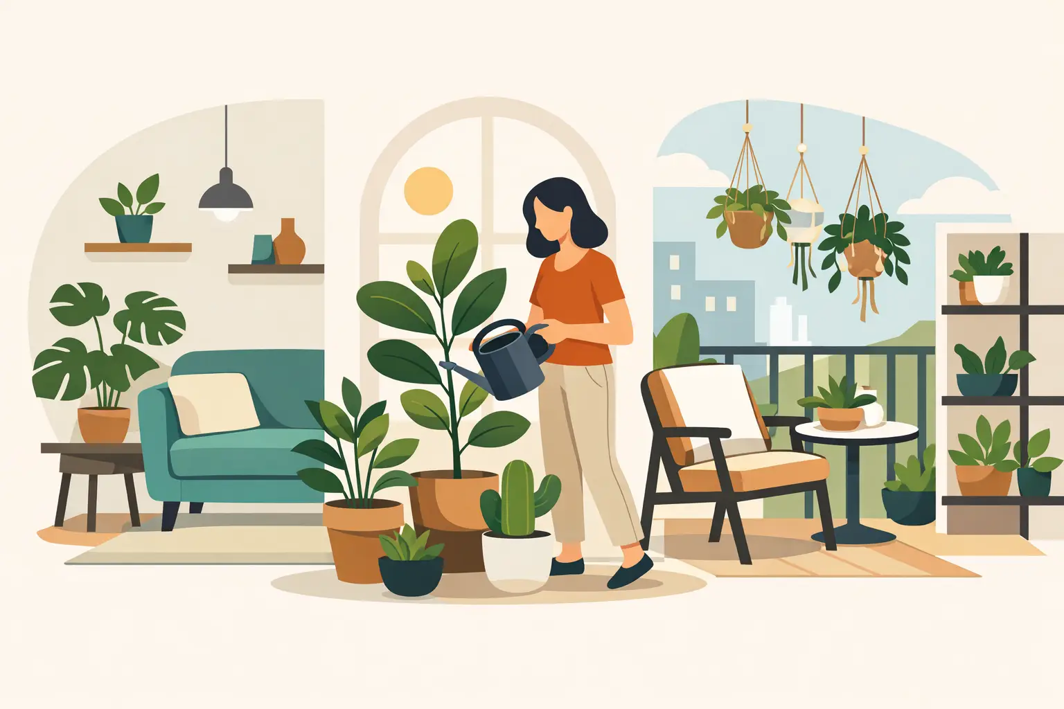Arredo con piante: idee vere per ogni casa