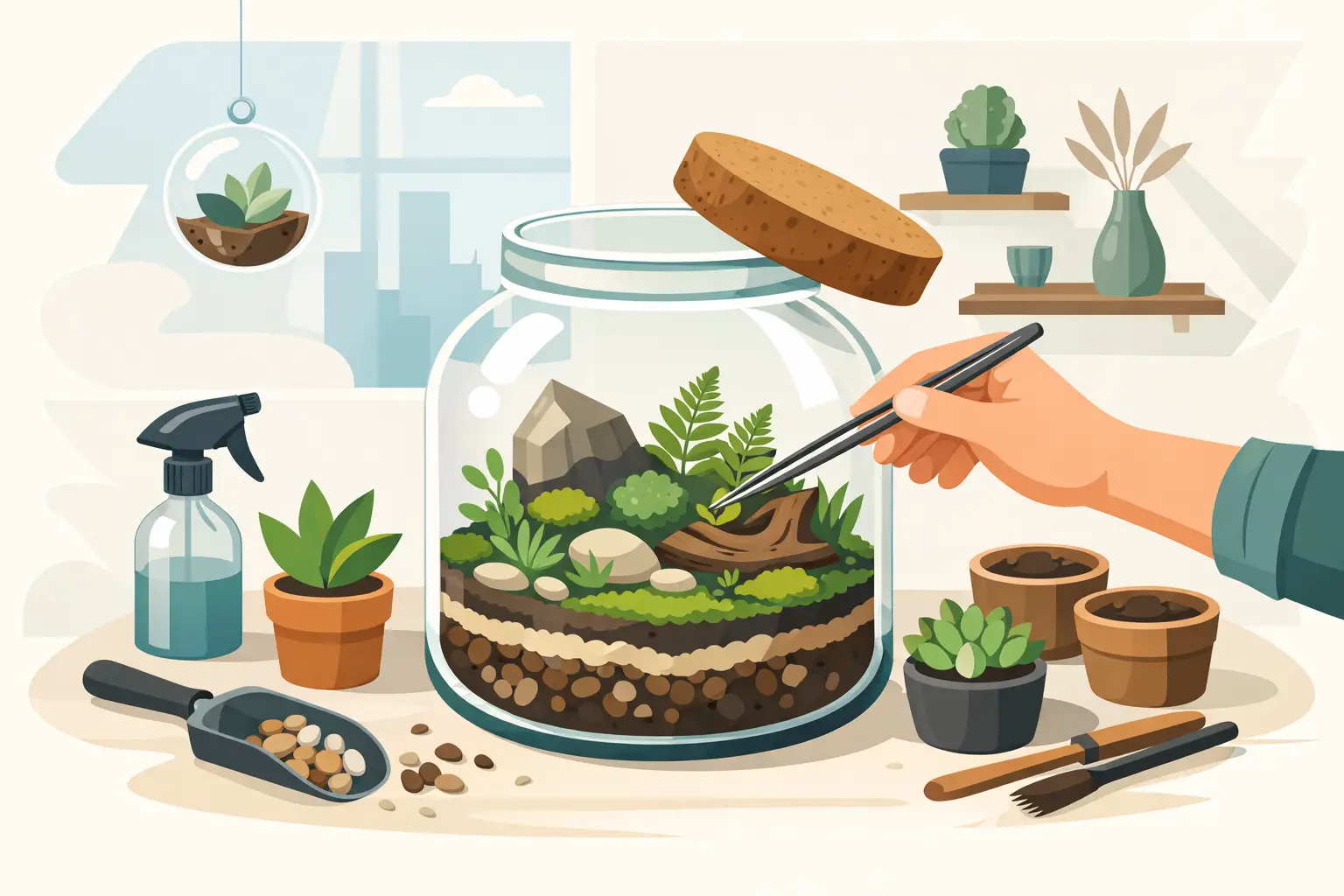 Guida terrarium per principianti in casa