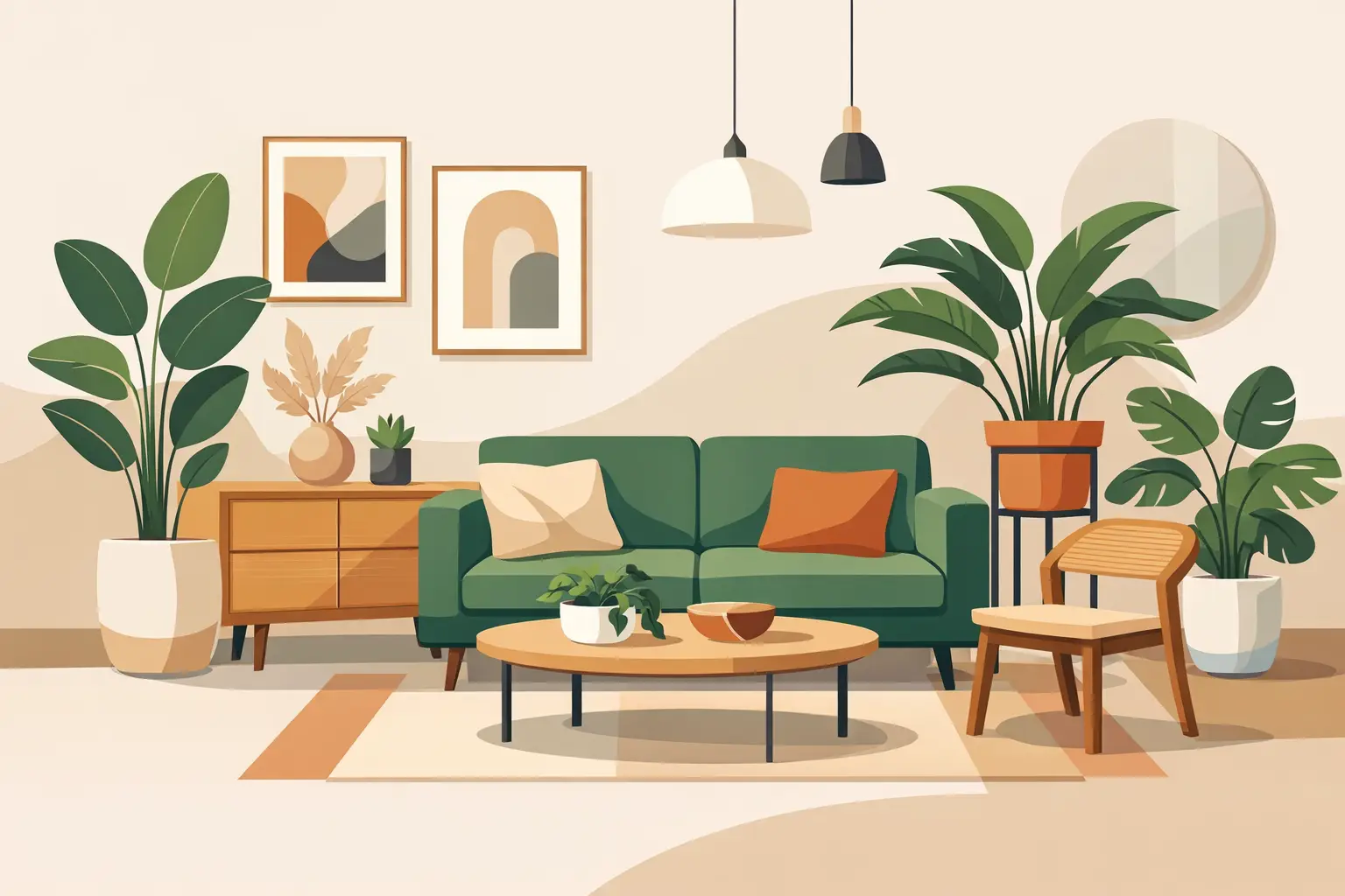 Come abbinare piante e arredo con stile