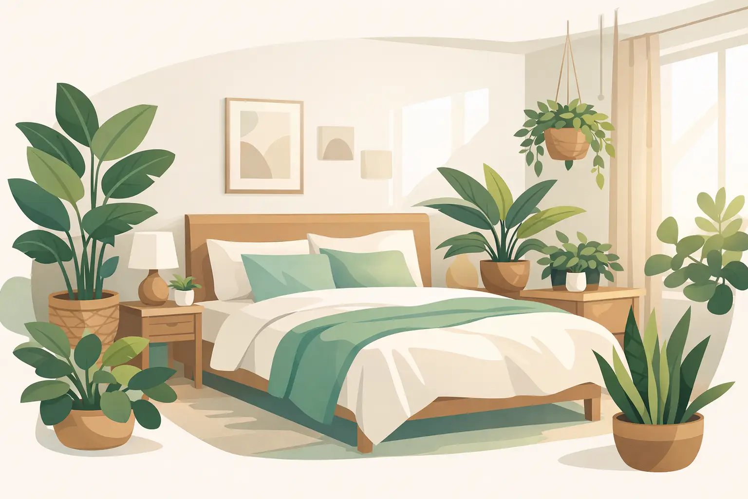 Come scegliere piante per camera da letto