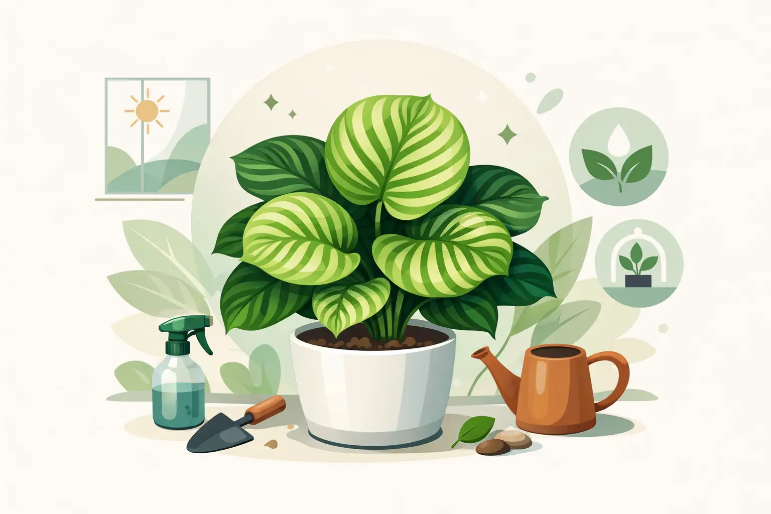Cura calathea orbifolia: guida pratica