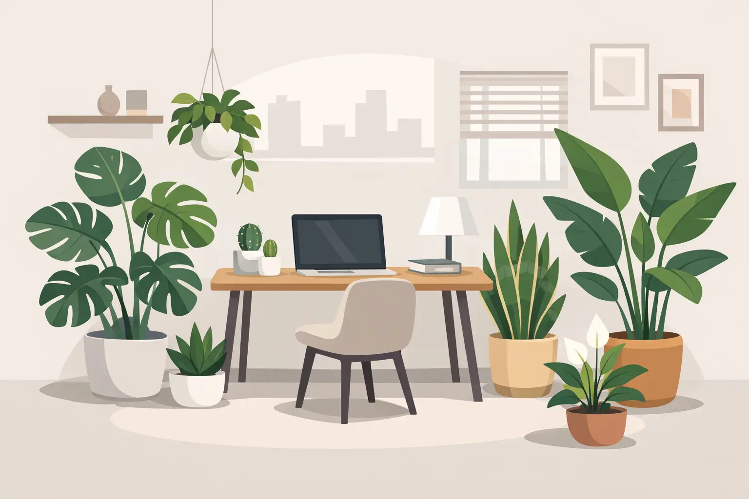 Quali piante scegliere per home office