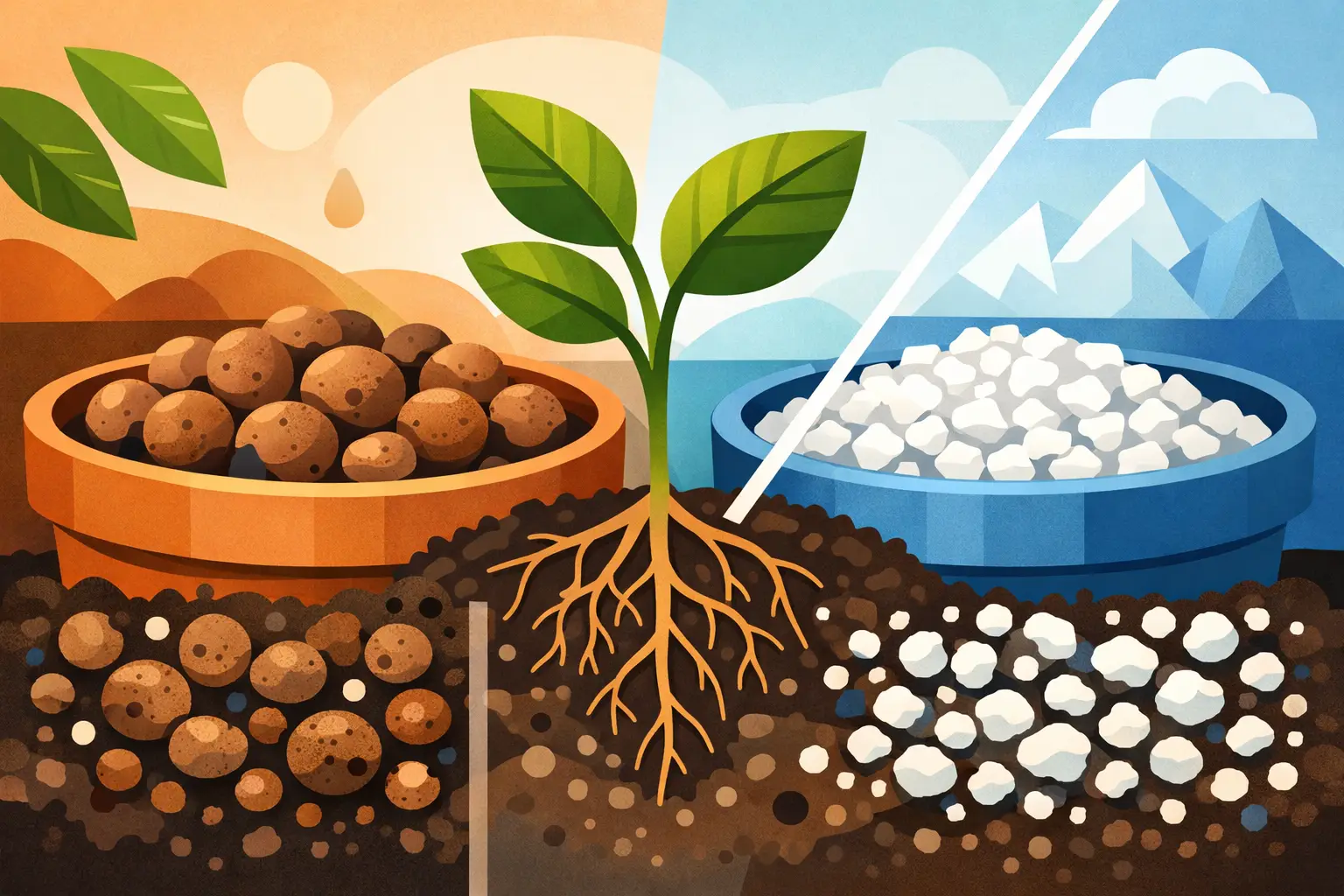 Argilla espansa o perlite? La scelta giusta