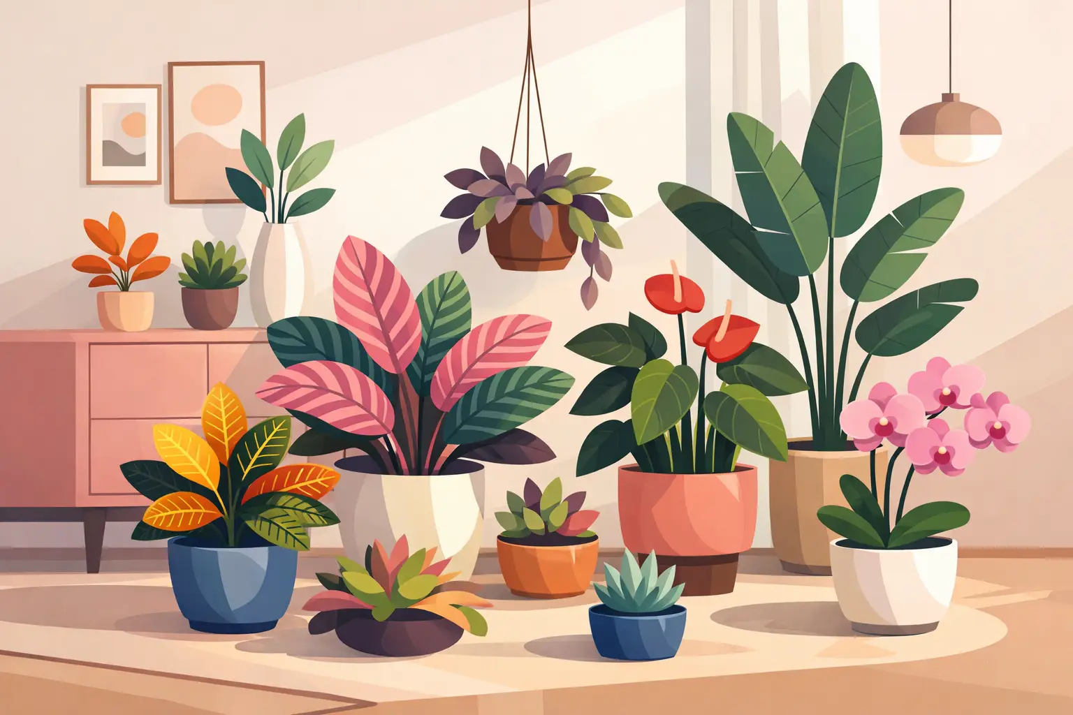 Piante colorate per interni: 10 idee per casa