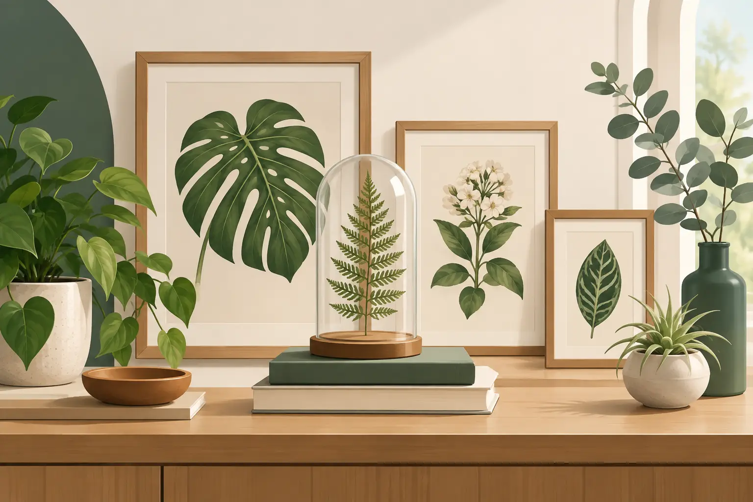 Collezionismo botanico per una casa unica